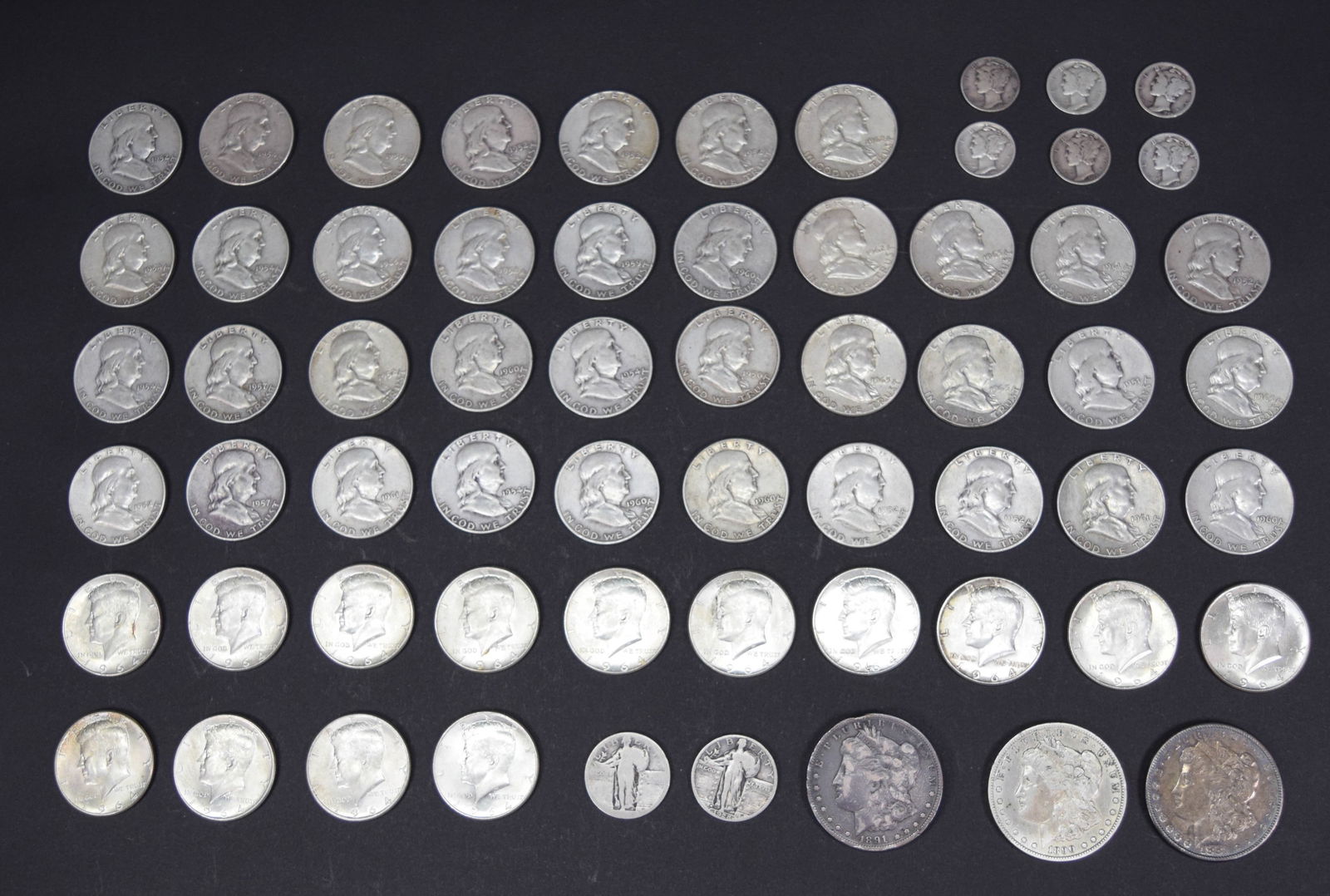 US Silver Coins 1891 Carson City Morgan Dollar (1 of 16)