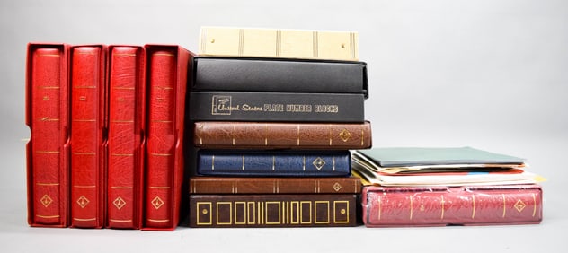 Lot of U.S. & World Stamp Albums
