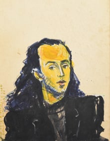 Barnaby Ruhe Oil on Panel Portrait