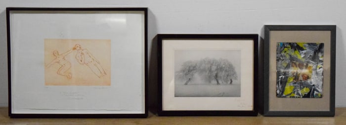 3 Piece Art Lot Marzia Gandini, Klaus Knaup