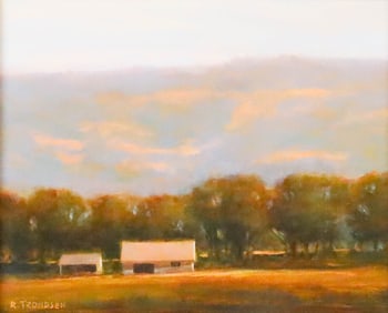 Robert Trondsen Oil on Canvas Country Morning