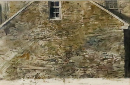 Paul Rickert Watercolor Summer Kitchen