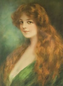 After J. Knowles Hare Lithograph Portrait