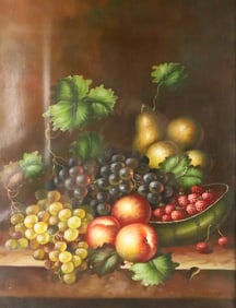 Signed Nisko Oil on Canvas Still Life