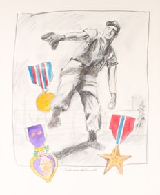 Ronald Travisano Mixed Media Drawing