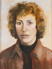 Oil on Canvas Portrait of a Woman