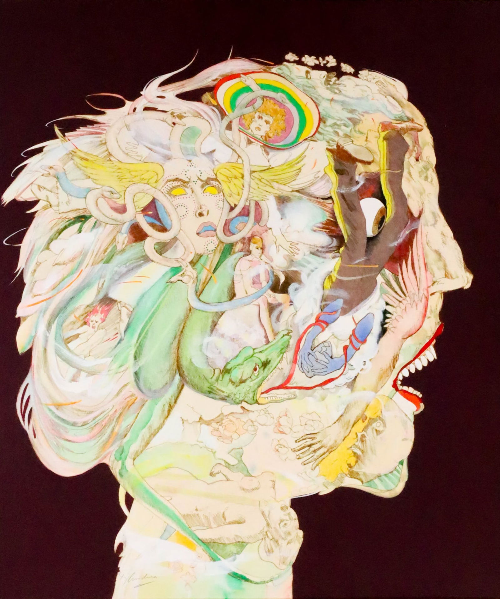 Bernard D'Andrea Mixed Media Illustration (1 of 11)