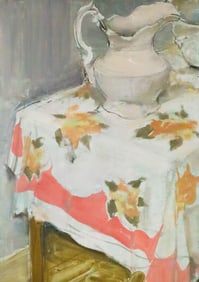 Ronald Sherr Oil on Canvas Still Life