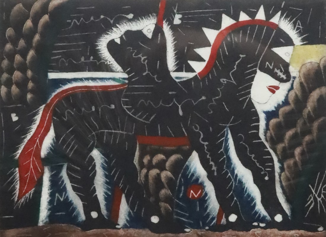 3 Etchings Mexican Artists Nieto, Arevalo, Romulo (1 of 20)