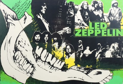 Rafael Zarza Silkscreen Led Zeppelin Whole Lotta