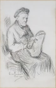 Glenn Copper Henshaw Charcoal Portrait