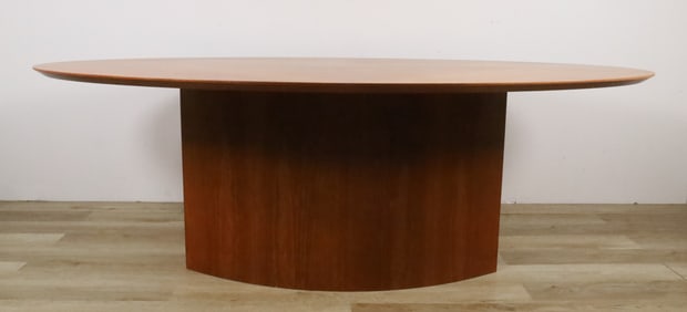 Modern Oval Dining Table Maurice Villency