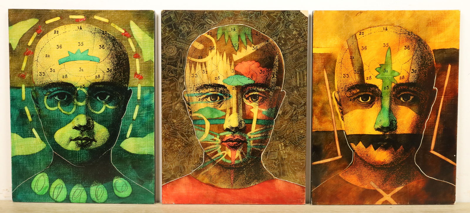 3 Eduardo Tokeshi Mixed Media on Board (1 of 6)