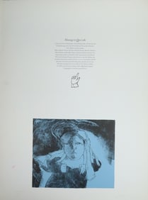 Jose Luis Cuevas Lithograph From Homage to Quevedo