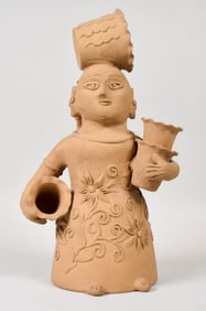 Style of Teodora Blanco Mexican Pottery Figure