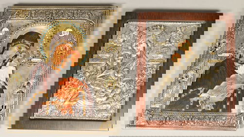 2 Icons Russian & Byzantine
