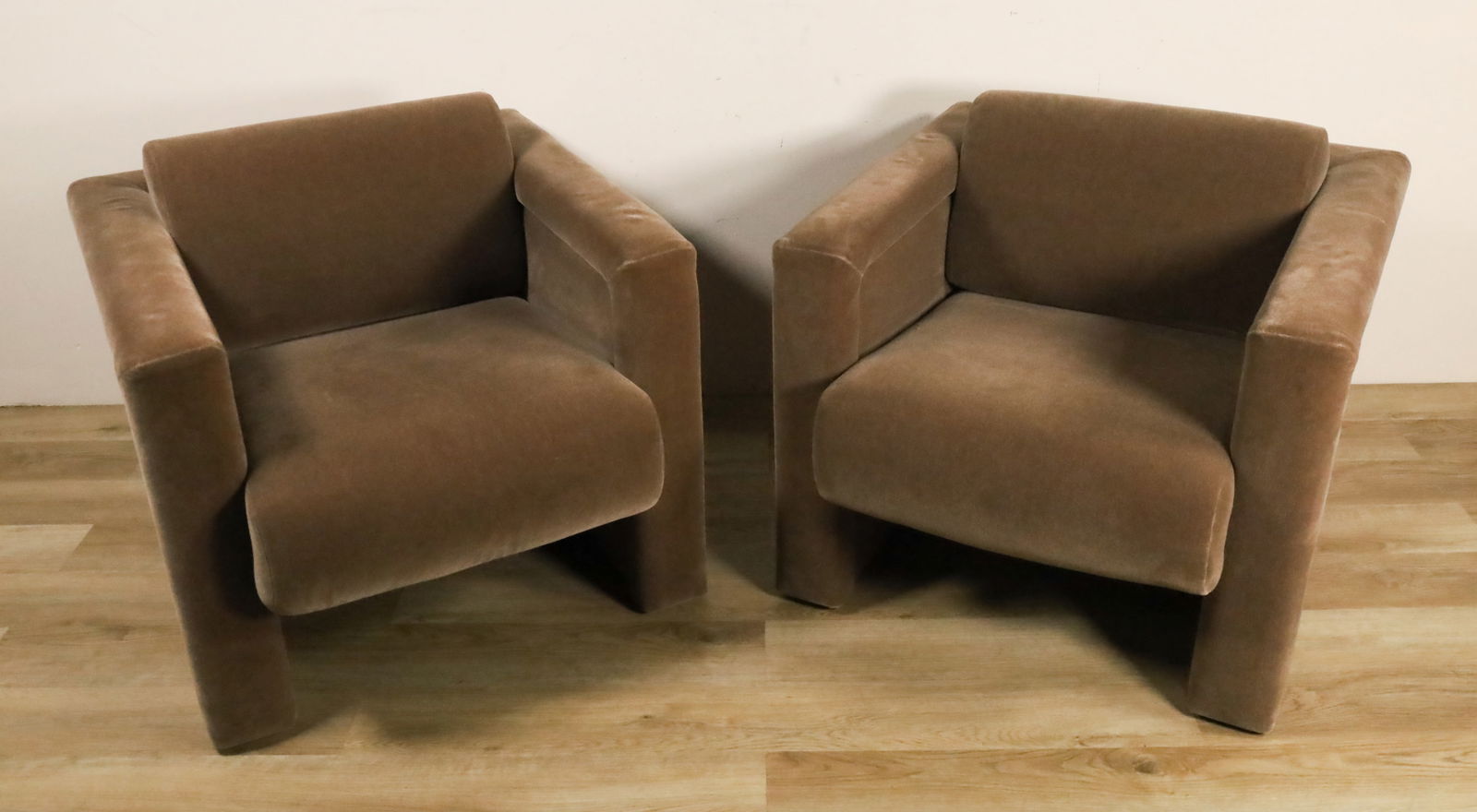 Charles Pfister For Knoll Pair Of Club Chairs (1 of 7)