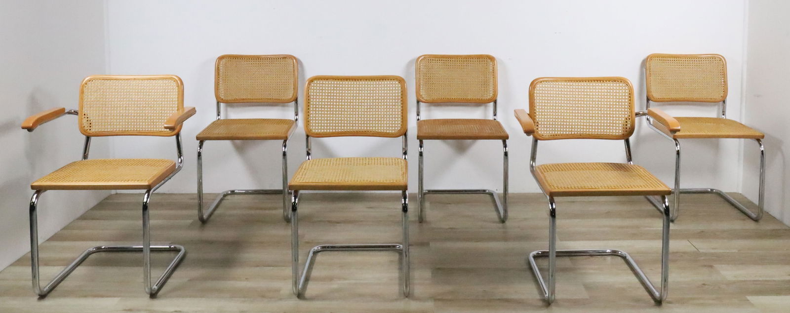 6 Marcel Breuer Mid Century Modern Chairs (1 of 19)