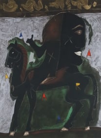 Javier Arevalo Etching & Aquatint Caballo Prieto