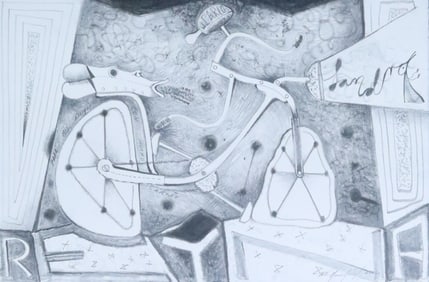 Mario Martin del Campo Pencil Drawing