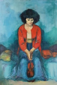 Jan de Ruth Oil on Canvas Portrait