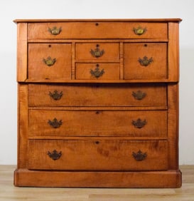 Tiger Maple Bachelor's Chest