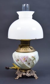 Wave Crest Electrified Kerosene Lamp