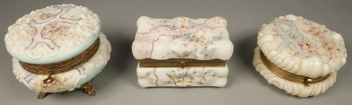 3 Wave Crest Dresser / Jewel Boxes