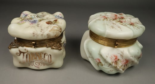 2 Wave Crest Tobacco / Dresser Boxes