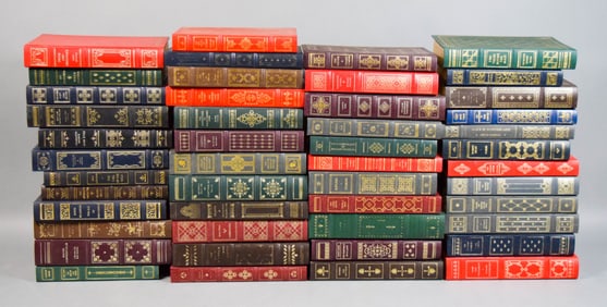 47 Franklin Library Leather Bound Books