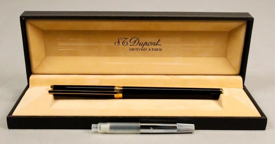 SJ Dupont Fountain Pen with 18k Nib