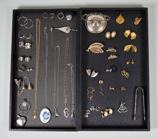 Lot of Sterling, Costume & Other Jewelry