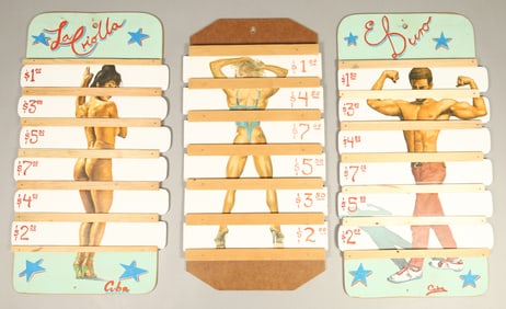 3 Franklin Alvarez Mixed Media Paintings