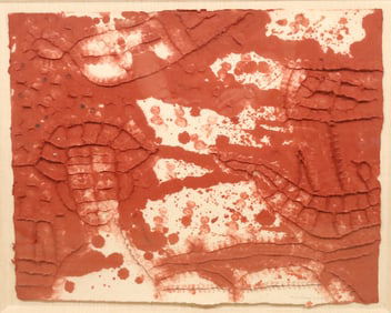 Alvaro Santiago Mixed Media Paper Sculpture