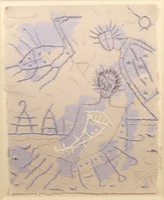 Alvaro Santiago Mixed Media Paper Sculpture