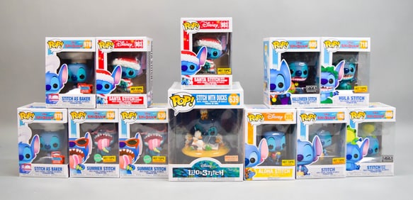 12 Funko Pop! Disney Lilo & Stitch Figures