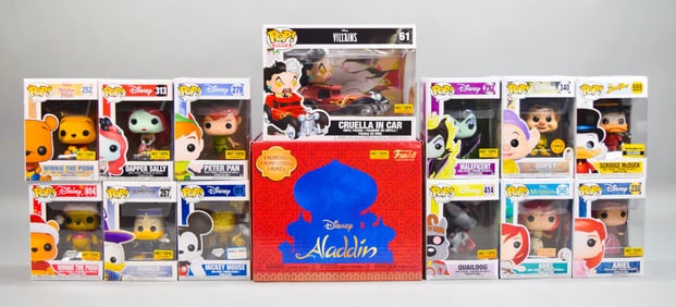 14 Funko Pop! Disney Figures Mickey Mouse, Pooh
