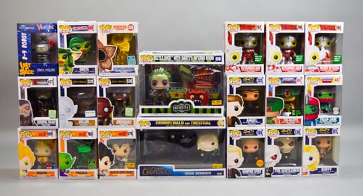 20 Funko Pop! & ViniMates Figures Dragonball, LOTR