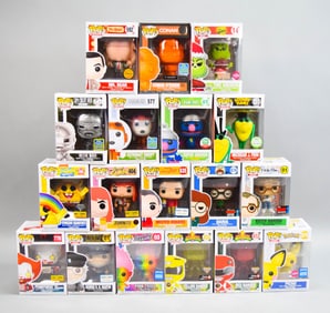 18 Funko Pop! Figures Animation, Television, Art