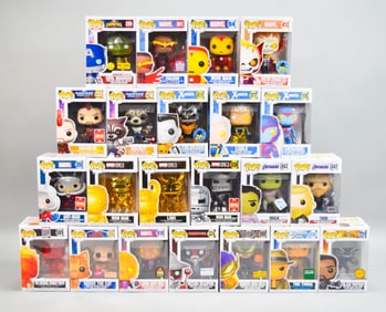 22 Funko Pop! Marvel Figures