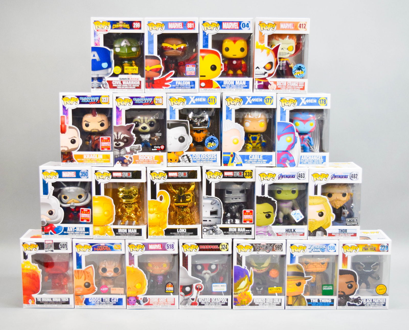 22 Funko Pop! Marvel Figures (1 of 16)