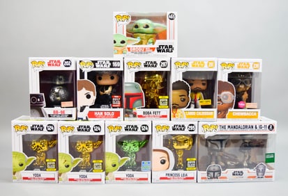 11 Funko Pop! Star Wars Figures
