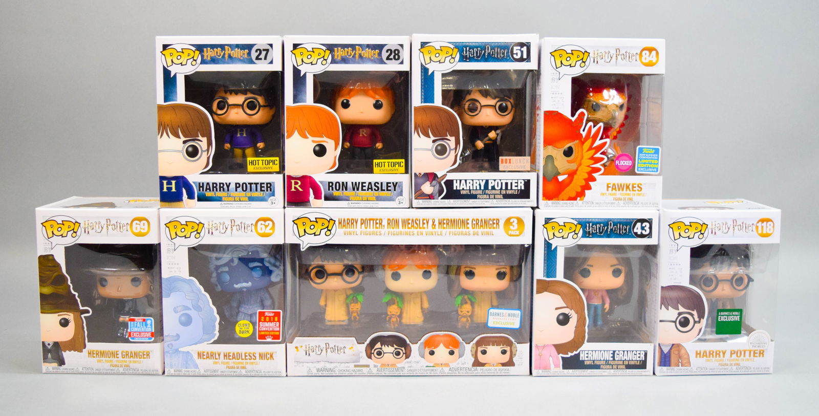 9 Funko Pop! Harry Potter Figures (1 of 10)