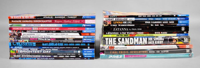 27 DC Comics Books Batwoman, He-Man, Static