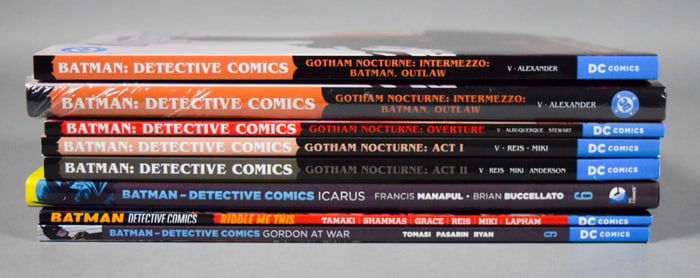 8 DC Batman Detective Comics TPB & Hardcover
