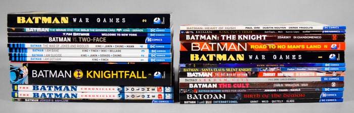 25 Batman Trade Paperbacks DC Comics