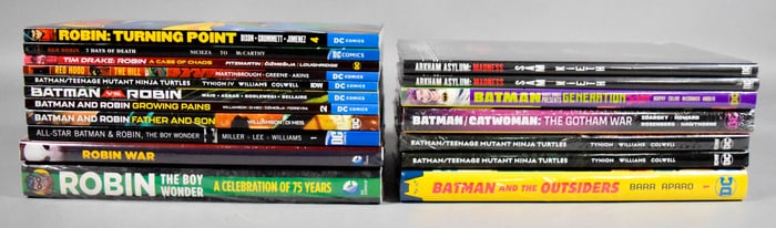 18 Batman, Robin, TMNT, TPB, 7 Days of Death