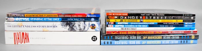 13 DC Comics Books Nightwing, Deadman, Superman