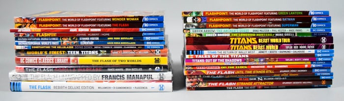 29 DC Comics Books Flash, Titans, Green Arrow