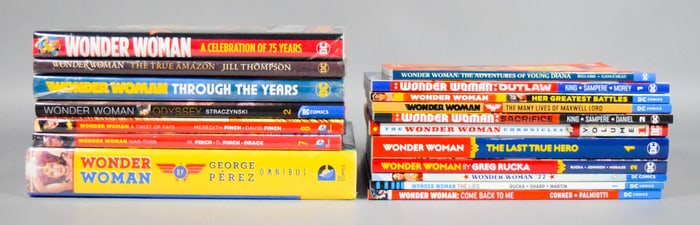 18 Wonder Women Hardcovers And Trade Paperbacks